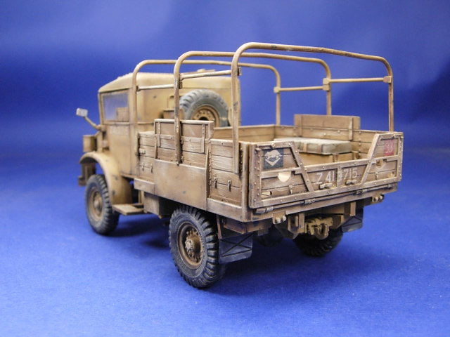 Maquette Camion militaire 2nde Guerre Mondiale - 15-cwt 4 x 2 G.S. - 1
